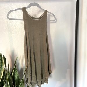 American Eagle Soft & Sexy Tank Top- Olive Green